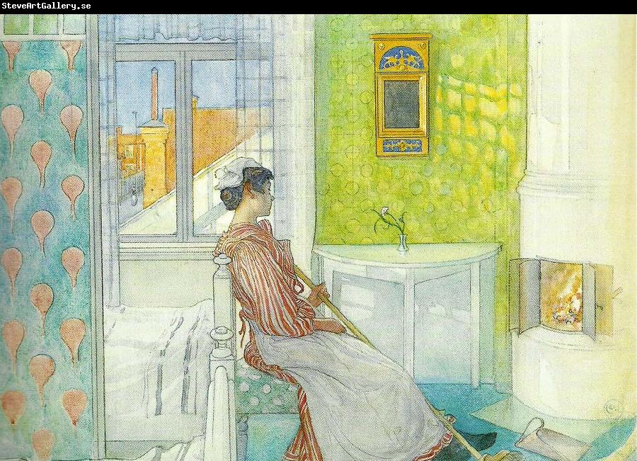 Carl Larsson martina-paus i stadningen